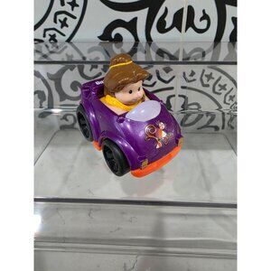 Disney Fisher Price Little People Halloween Princess Belle Wheelie Candy Rare